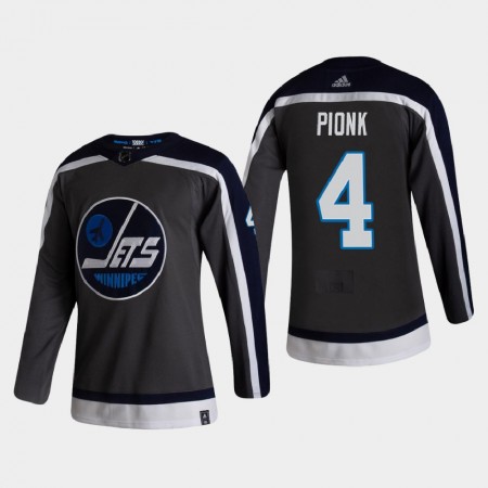 Winnipeg Jets Hockeydrakt Neal Pionk 4 2020-2021 Reverse Retro Authentic - Herre